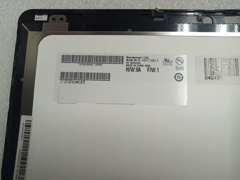 Téměř nový HP X360 14-BA 14-CD B140XTN02.E LCD sestava s dotykovou obrazovkou
