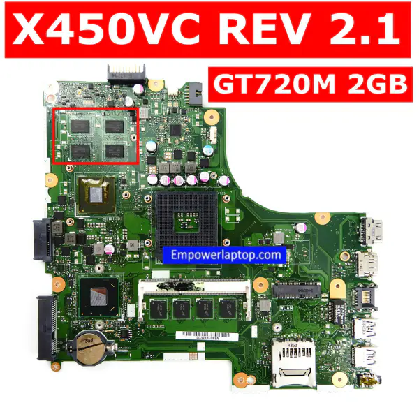Základní deska Asus X450VC GT720M 2GB pro notebook ASUS X450VC X450V X450 A450V