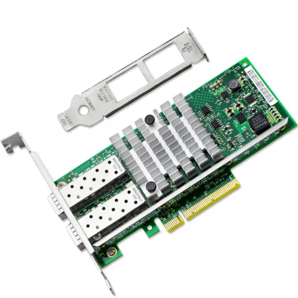 Intel X520-SR2 10G dual SFP+ Ethernet NIC Card Síťová karta E10G42BFSR Ethernet Server Adapter