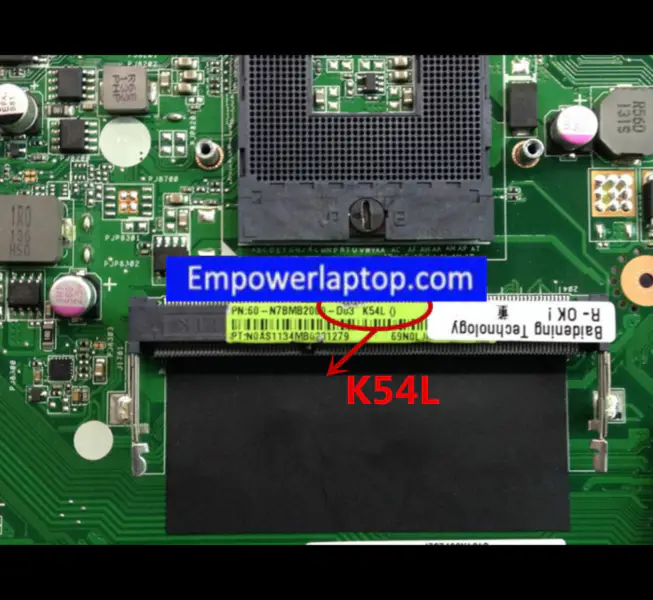 Základní deska Asus X54H