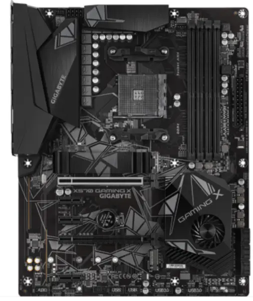 Gigabyte X570 GAMING X Základní deska ATX AMD X570/M.2/DDR4/Double Channels/SSD/128G