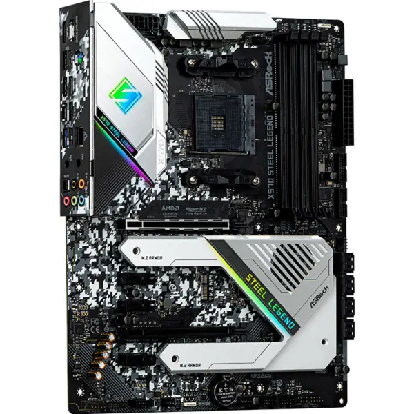 ASROCK X570 STEEL LEGEND Základní deska ATX AMD X570 DDR4 128G AM4