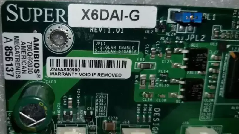 Základní deska SuperMicro X6DAI-G Socket 604 Dual Xeon 800 FSB