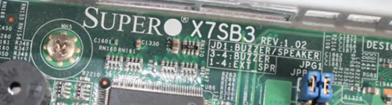 Serverová základní deska SuperMicro X7SB3 REV 1.02