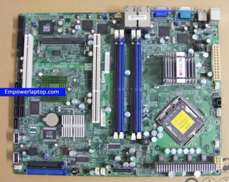 SuperMicro X7SBI-LN4 3200 Single 775 Serverová základní deska Síťová karta Quard