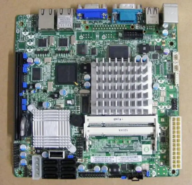 Základní deska serveru NAS SuperMicro X7SPA-HF-D525 DDR3 Duální síťová karta