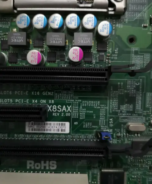 SuperMicro X8SAX REV 2.00 Serverová základní deska LGA 1366 X58 DDR3