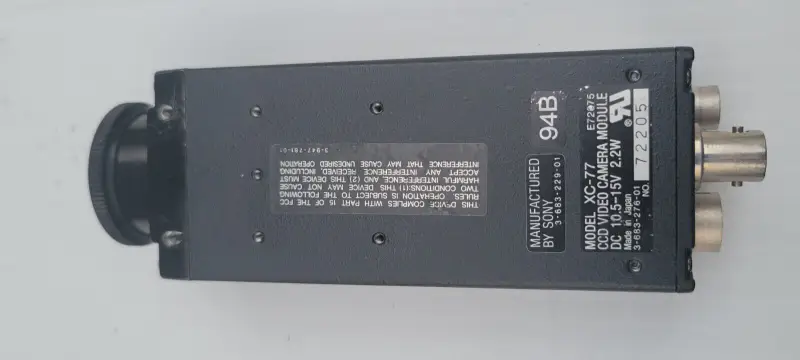 Monochromatická CCD průmyslová kamera SONY XC-77