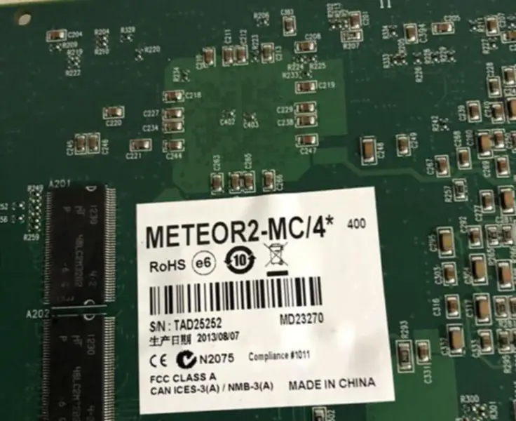Průmyslová základní deska Matrox METEOR2-MC/4* Y751-04 REV.A