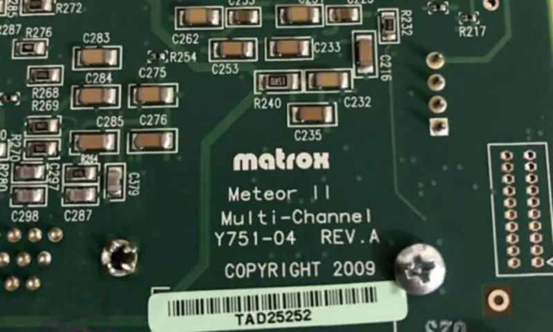 Průmyslová základní deska Matrox METEOR2-MC/4* Y751-04 REV.A