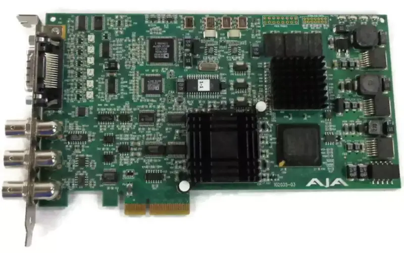 AJA KONA LHe Z-OEM-LHe-Ro 8/10bitová nekomprimovaná analogová/digitální SD karta PCIe 102035-03