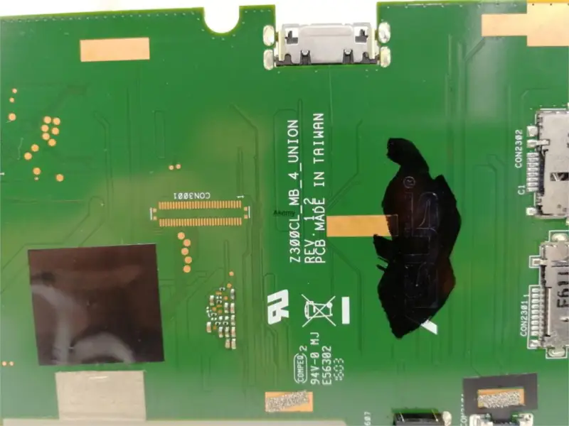 Základní deska tabletu Asus ZenPad 10 Z300C Z300 Z300CG REV 1.2 s 16G SSD, 2G RAM, CPU Atom C3200