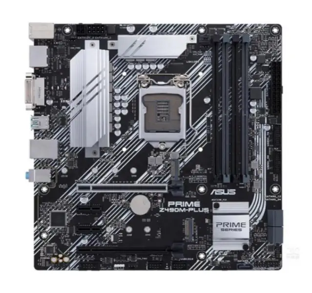 Asus PRIME Z490M-PLUS Základní deska LGA 1151 Z490 Overlocking Podpora i3 i5 i7 10100F 10400F 10400 10700K