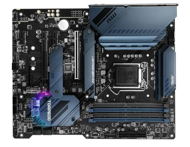 Základní deska MSI Z590 TORPEDO LGA1200 podporuje procesory 11900K/11700K