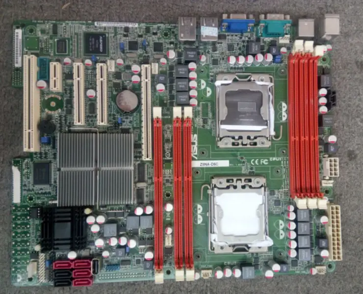 Základní deska ASUS Z8NA-D6C DDR3 64GB LGA1366 ATX