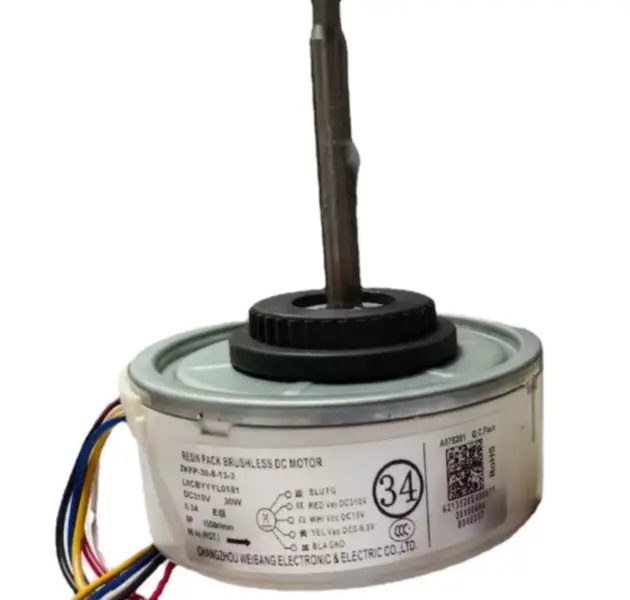 Vnitřní jednotka klimatizace Panasonic DC Motor ventilátoru ZKFP-30-8-13-3 DC310V 30W 1550r/min