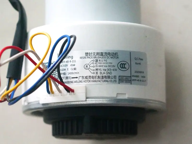 TCL ZKFP-45-8-111 ZWK465B00501V motor