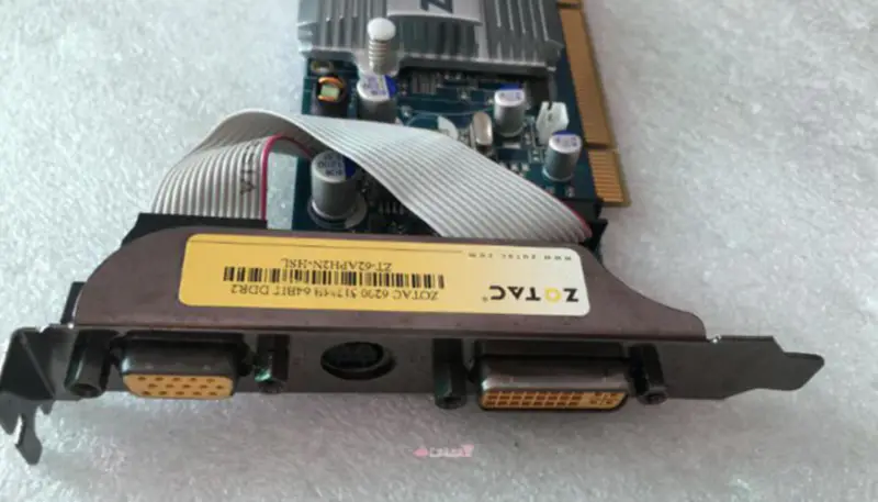 Grafická karta ZOTAC GeForce 6200 512MB 64BIT DDR2 6200