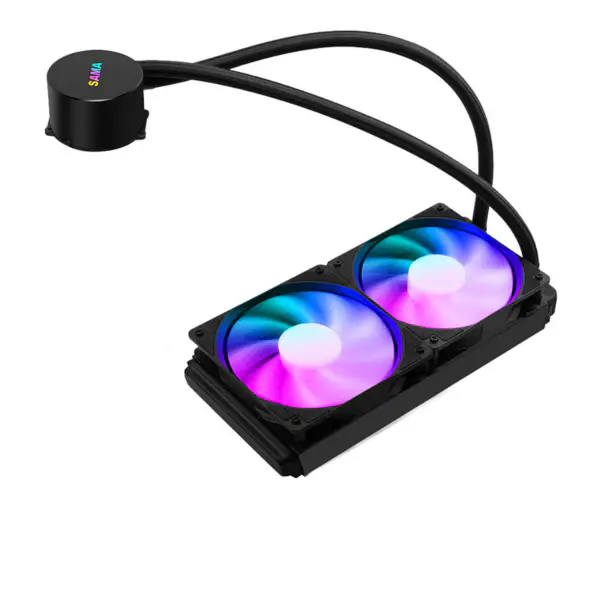 Argb 240mm chladič kapalinového chlazení pro počítačovou skříň