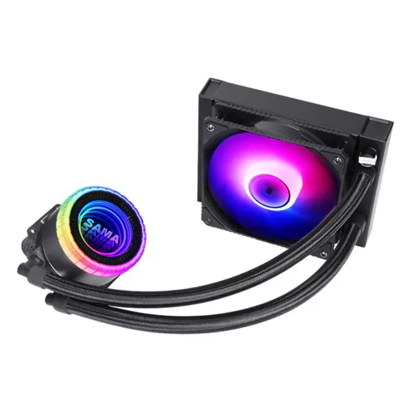 Led světla Ventilátor Liquid Cpu Vodní chladič