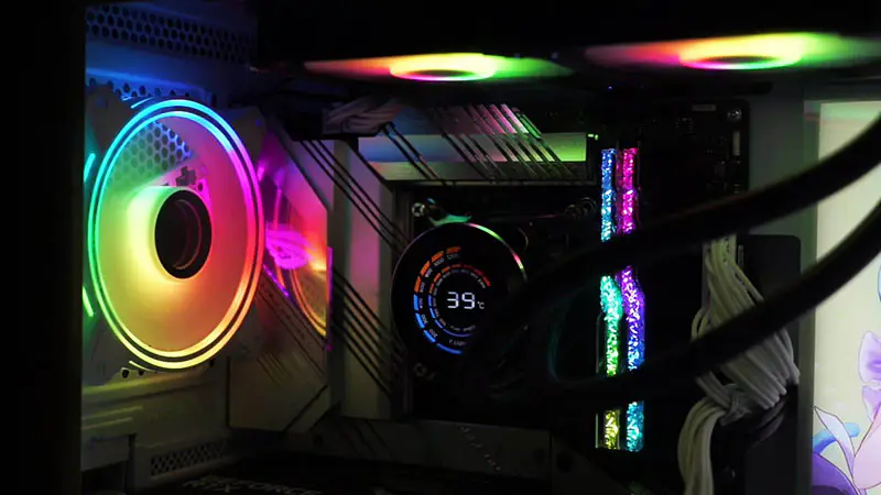 Chladič výměníku tepla Cpu Vodní chladič pro pouzdro notebooku