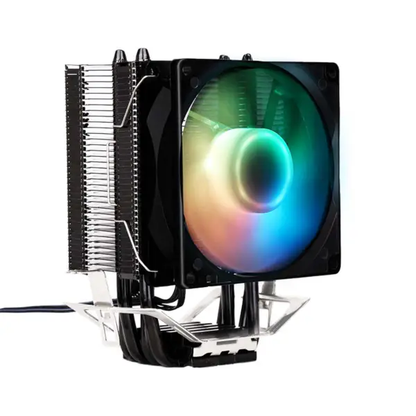 4 tepelné trubice Argb Chladič procesoru s přímým kontaktem kompatibilní s Intel a Amd