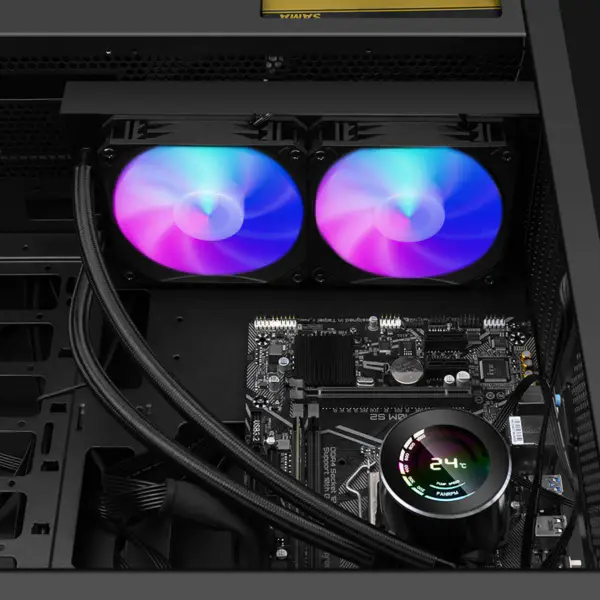 Sama 240mm Argb Fan Radiator Pc vodní chlazení pro Lga 1700 kompatibilní
