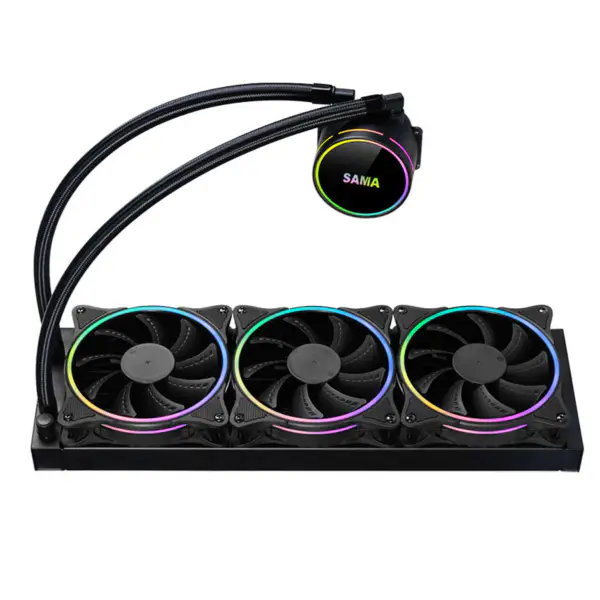 Sama 360mm chladič Rainbow Pc Para Cpu Rgb Liquid Cooler Block Počítačové vodní chladiče Cpu