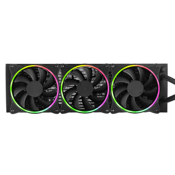 Sama 36cm Aio Cpu Cooler Radiator Copper Water Liquid Cooling Pc Cpu Cooler Rgb Glow