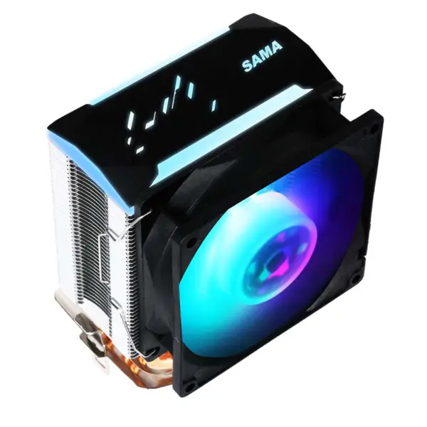 Sama 4 tepelné trubky s přímým kontaktem s odváděním tepla z procesoru Intel Amd chladič Cpu Air Cooler