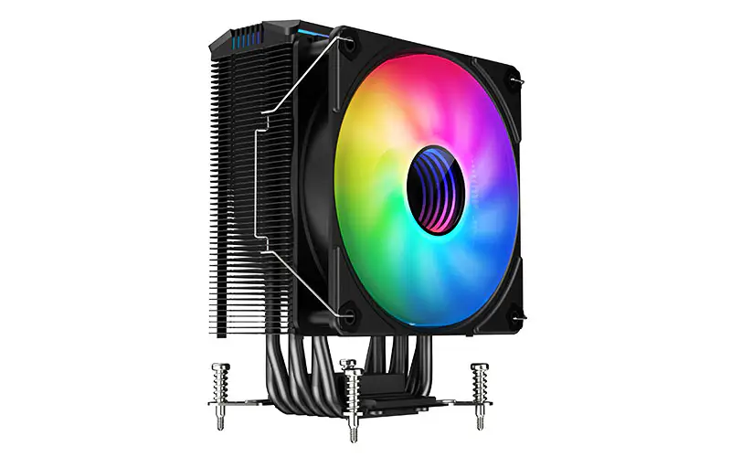 Sama 6 tepelných trubic Cpu Cooler 120mm Pwm 4 Pin Pc Radiator Quiet For Intel Lga 1700 1200 1150 1151 1155 Amd Am4 Am5 Cpu Cooling F
