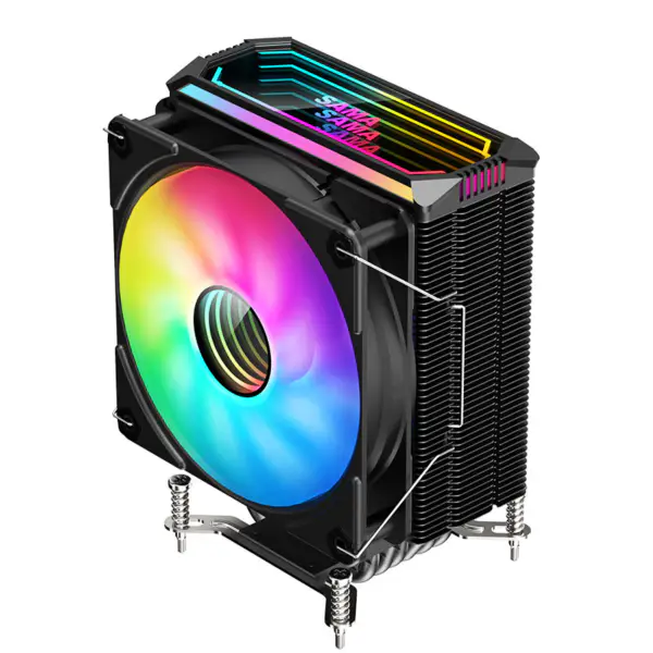 Sama 6 tepelných trubic chladiče procesoru 4 Pin RGB Pc Quiet pro Intel Lga 2011 775 1200 1150 1151 1155 X79 X99 Am3 Am4 Am5 Cpu Cooling Fan H