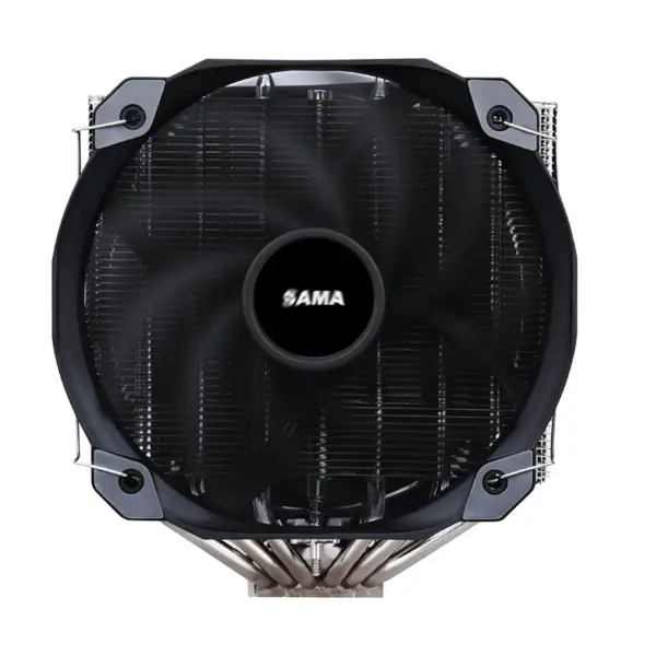 Sama 6 Heatpipes 140mm Dual Tower Dual Cooling Fan Heat Exchanger Air Cooler Twin Tower Cpu Cooler pro PC Case