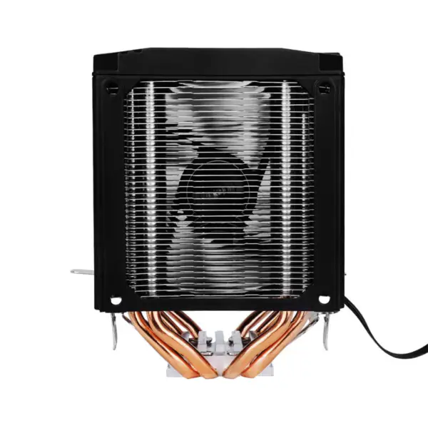 Sama 9cm Dual Tower Air Cooler Přizpůsobitelný Argb Top Cover Cpu Radiator Black/silver Malý, ale výkonný Cpu Air Cooler