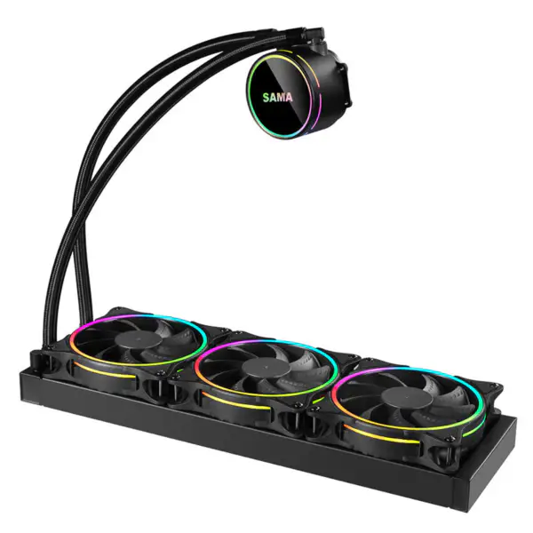 Sama Aio Cpu 360mm chladič chladič kapaliny Rgb chladič Cpu vodní chlazení chladič Pc Gaming