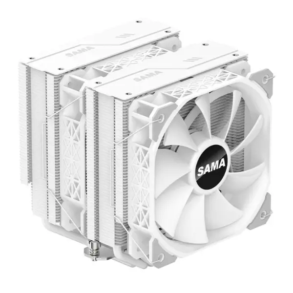 Sama Am4 Am5 Chladič procesoru Silný funkční ventilátor Dvojitý ventilátor Chlazení procesoru Cpu