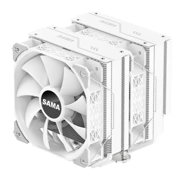 Sama Am4 Am5 Chladič procesoru Silný funkční ventilátor Dvojitý ventilátor Chlazení procesoru Cpu