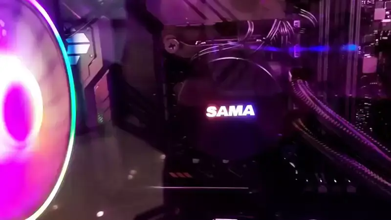 Sama Argb Cooling Head Cpu Cooler Argb Air Gpu Cooling 240 Liquid Aio pro počítačové skříně
