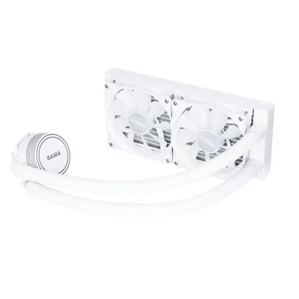 Sama Argb Lighting Pipes Lga 1700 Cpu Radiator Computer Case Water Cooler Cpu Liquid Cooling For Intel Amd