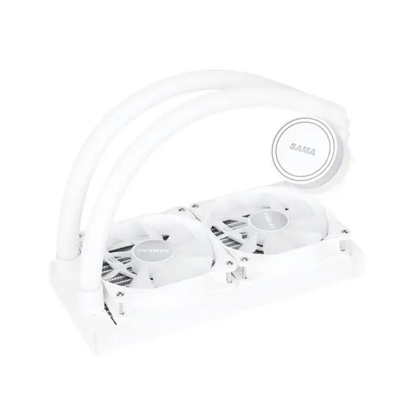 Sama Argb Lighting Pipes Lga 1700 Cpu Radiator Computer Case Water Cooler Cpu Liquid Cooling For Intel Amd