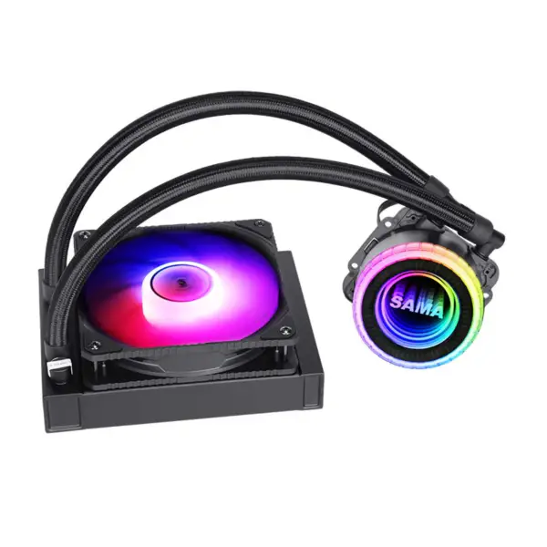 Sama Computer Liquid Cooling Cpu Cooler Vodní chlazení Aio Cooler pro počítač
