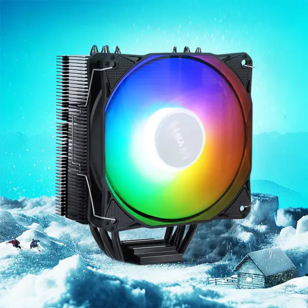 Sama Počítačový chladič Cpu Air Cooler Fan pro herní skříň