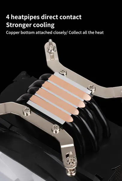 Sama Počítačový chladič Cpu Air Cooler Fan pro herní skříň