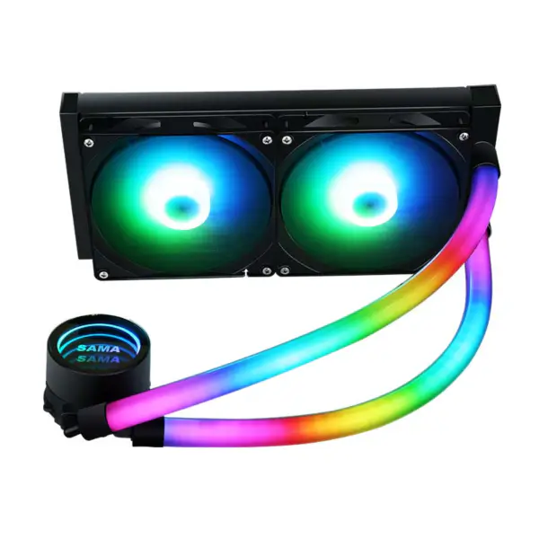 Sama měděný chladič chladiče CPU chladiče Dual Cavity Pc vodní chladič Am4 Am5 kapalné chlazení Pc