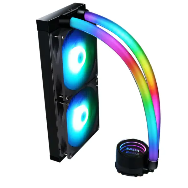 Sama měděný chladič chladiče CPU chladiče Dual Cavity Pc vodní chladič Am4 Am5 kapalné chlazení Pc