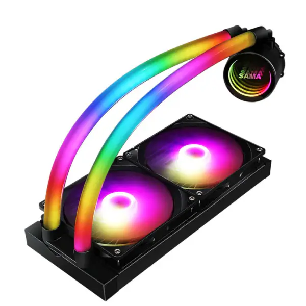 Sama měděný chladič chladiče CPU chladiče Dual Cavity Pc vodní chladič Am4 Am5 kapalné chlazení Pc
