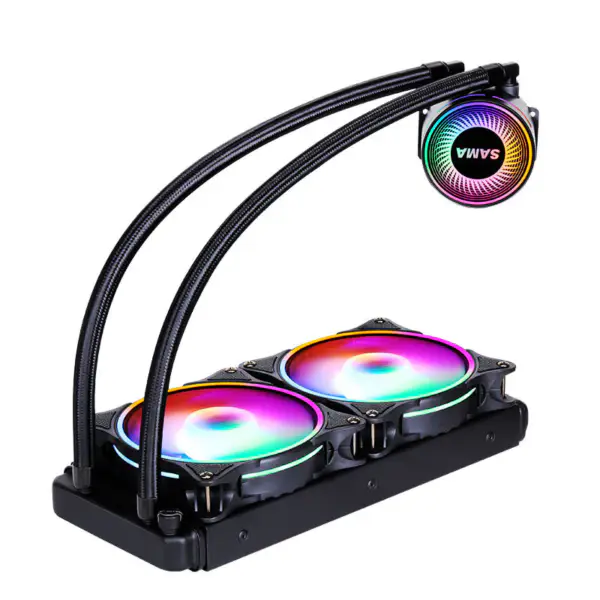 Sama měděný chladič vodního chlazení Liqide Coooler Cpu Pc Rgb Aio System Copper Liquid Copper