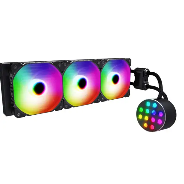 Sama Cpu Heat Dissipation Fan Liquid Water Cooling Computer Gaming Pc Cooled Radiator Copper Universal 360mm Aio Cpu Cooler