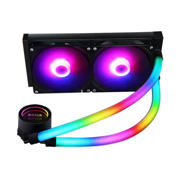 Sama Custom Water Cooling Heatdink Cpu Argb Vodní chlazení 280 Univerzální kapalinový chladič
