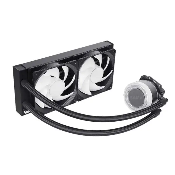 Přizpůsobitelná sada vodního chlazení Amd 240mm Aio Cpu Liquid Cooling Kit s designem Infinity Mirror